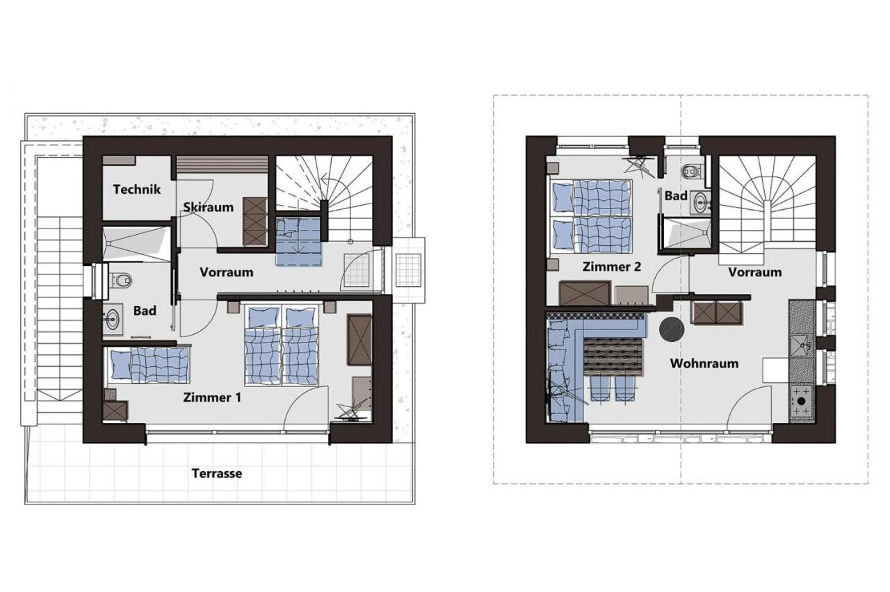 Holiday Resort Das Dorf, Wald Im Pinzgau Ngoại thất bức ảnh